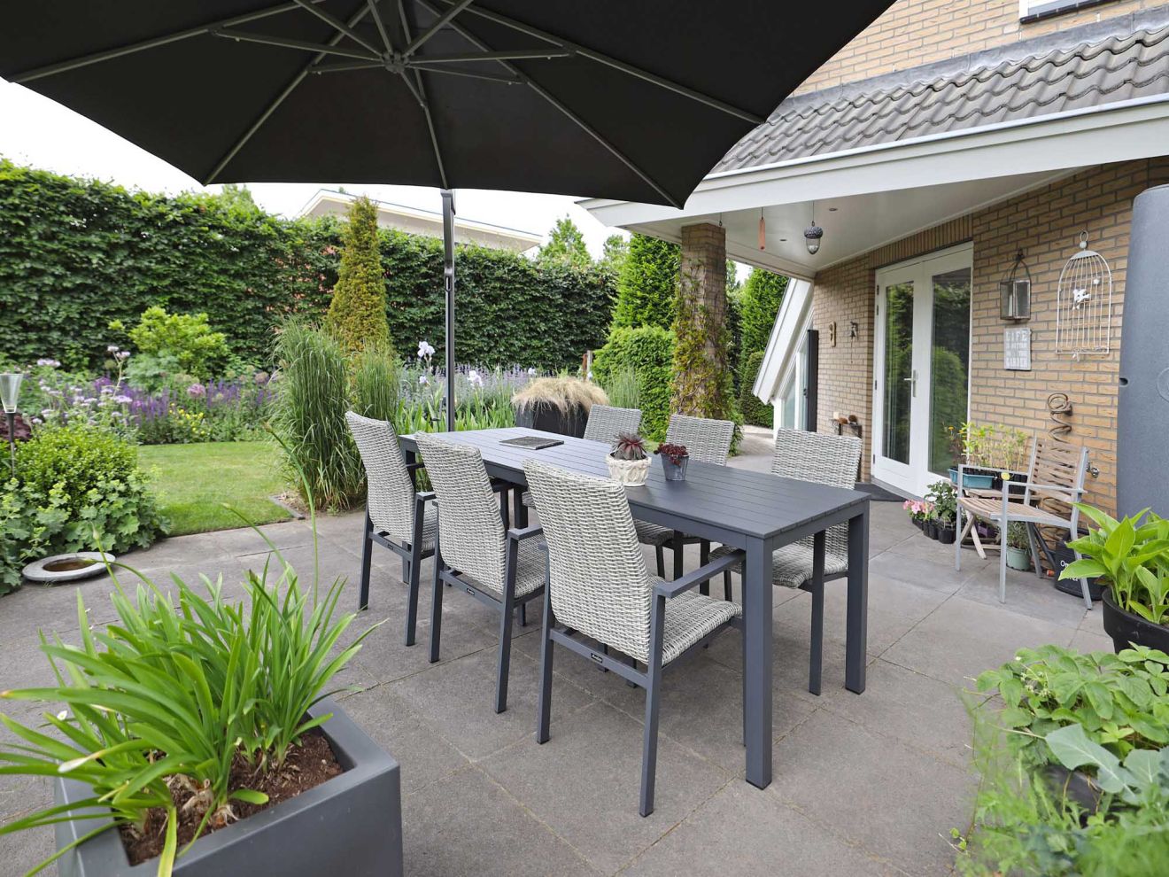 Manifesto Villongo Gartenstuhl stapelbar Grau  Rabatt: 29 %