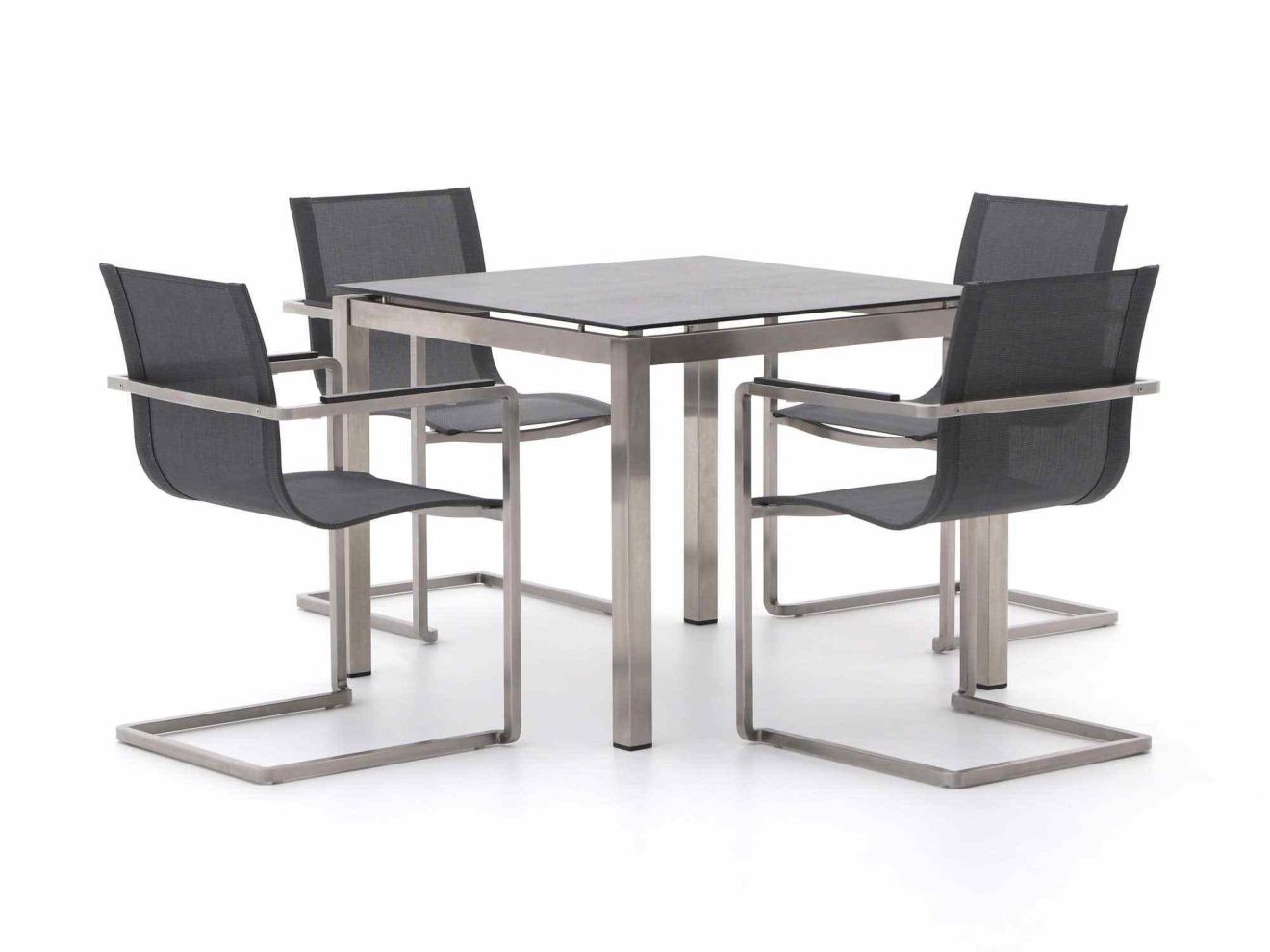 Bernstein Essen/Freiburg 90 cm Gartenmöbel-Set 5-teilig