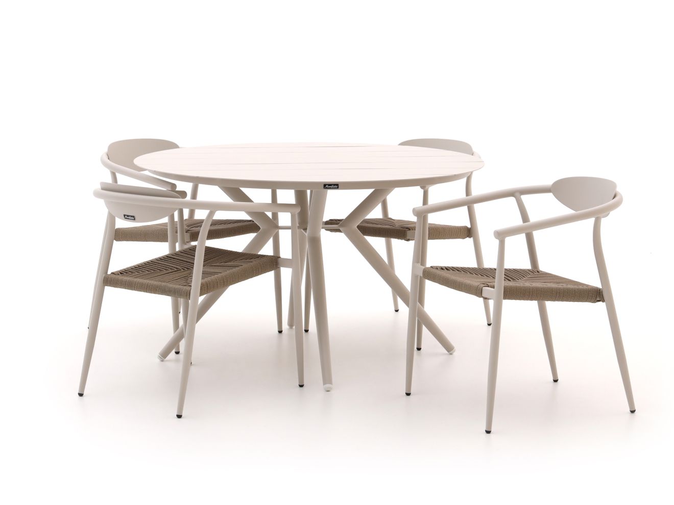 Manifesto Cavone/Sora ø 127 cm Gartenmöbel-Set 5-Teilig Stapelbar Taupe 127cm Rabatt: 21 % Manifesto Cavone/Sora ø 127 cm Gartenmöbel-Set 5-Teilig Stapelbar Taupe 127cm Rabatt: 21 %