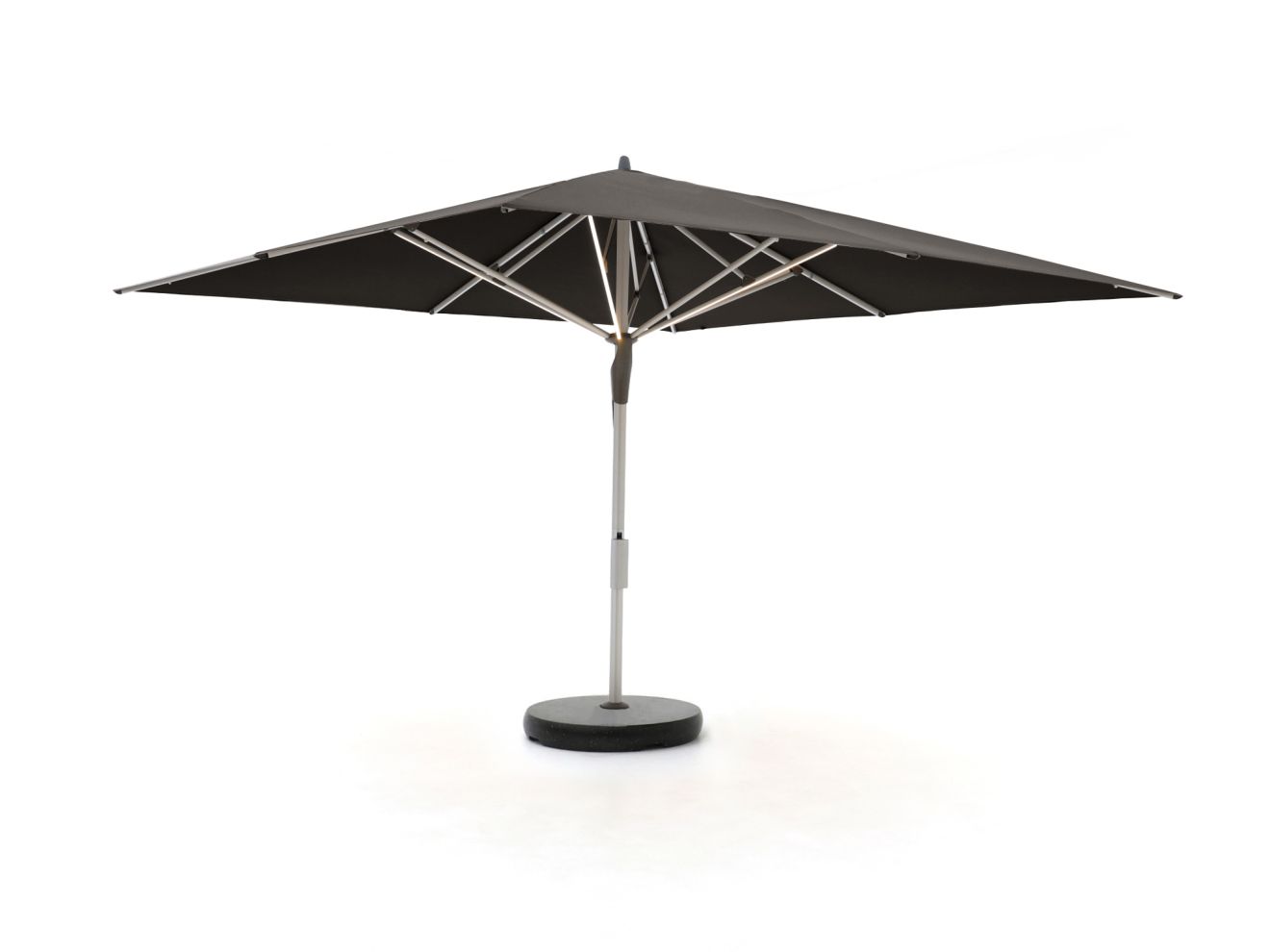 Glatz Fortello LED Sonnenschirm 400x400 cm