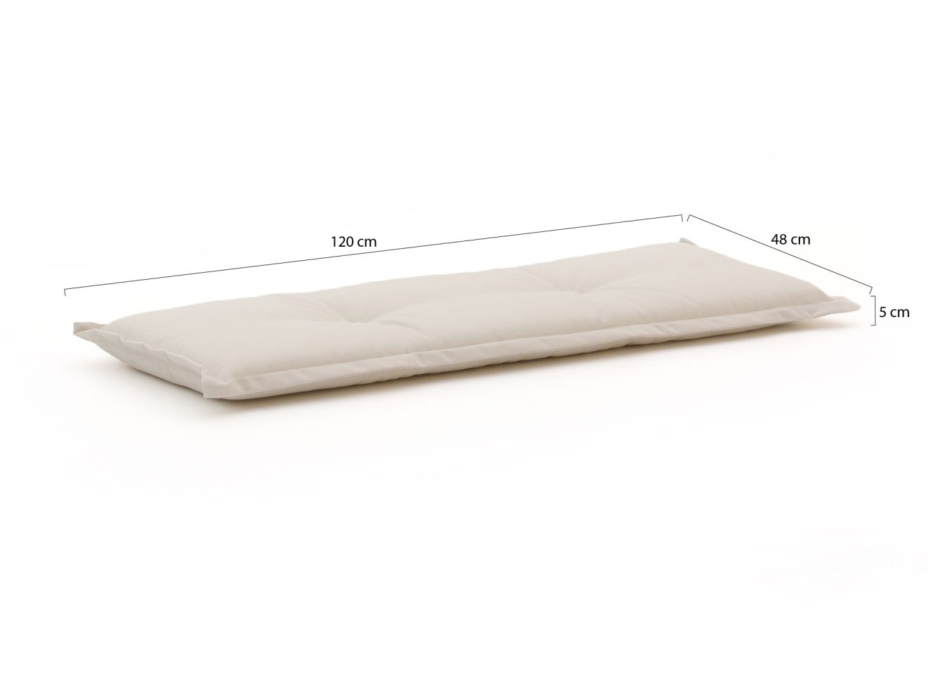 Madison Gartenbank Auflage 120x48  cm günstig online kaufen