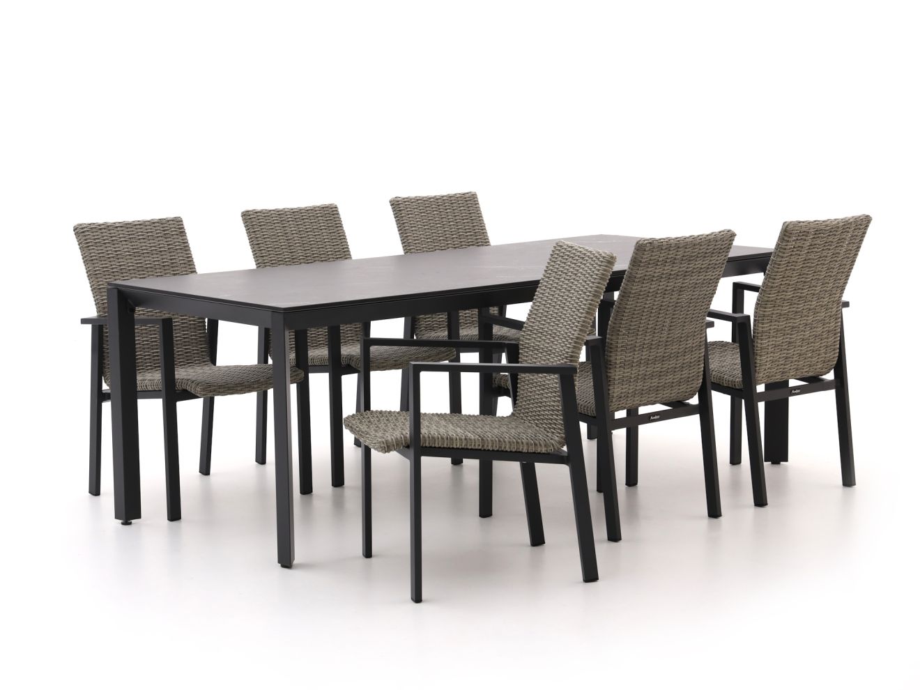 Manifesto Villongo/Sestino 220 cm Gartenmöbel-Set 7-teilig stapelbar Schwarz Rabatt: 24 % Manifesto Villongo/Sestino 220 cm Gartenmöbel-Set 7-teilig stapelbar Schwarz Rabatt: 24 %