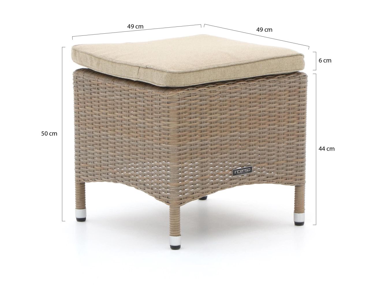 Intenso Fabrizi Gartenstuhl Hochlehner m...