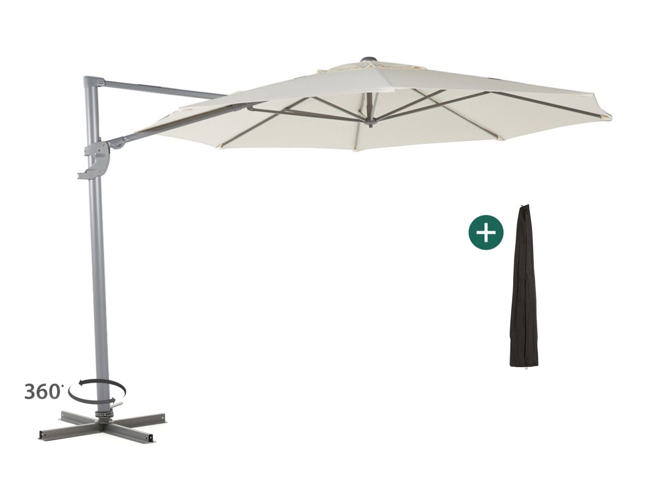Shadowline Francisco Ampelschirm ø 330 cm