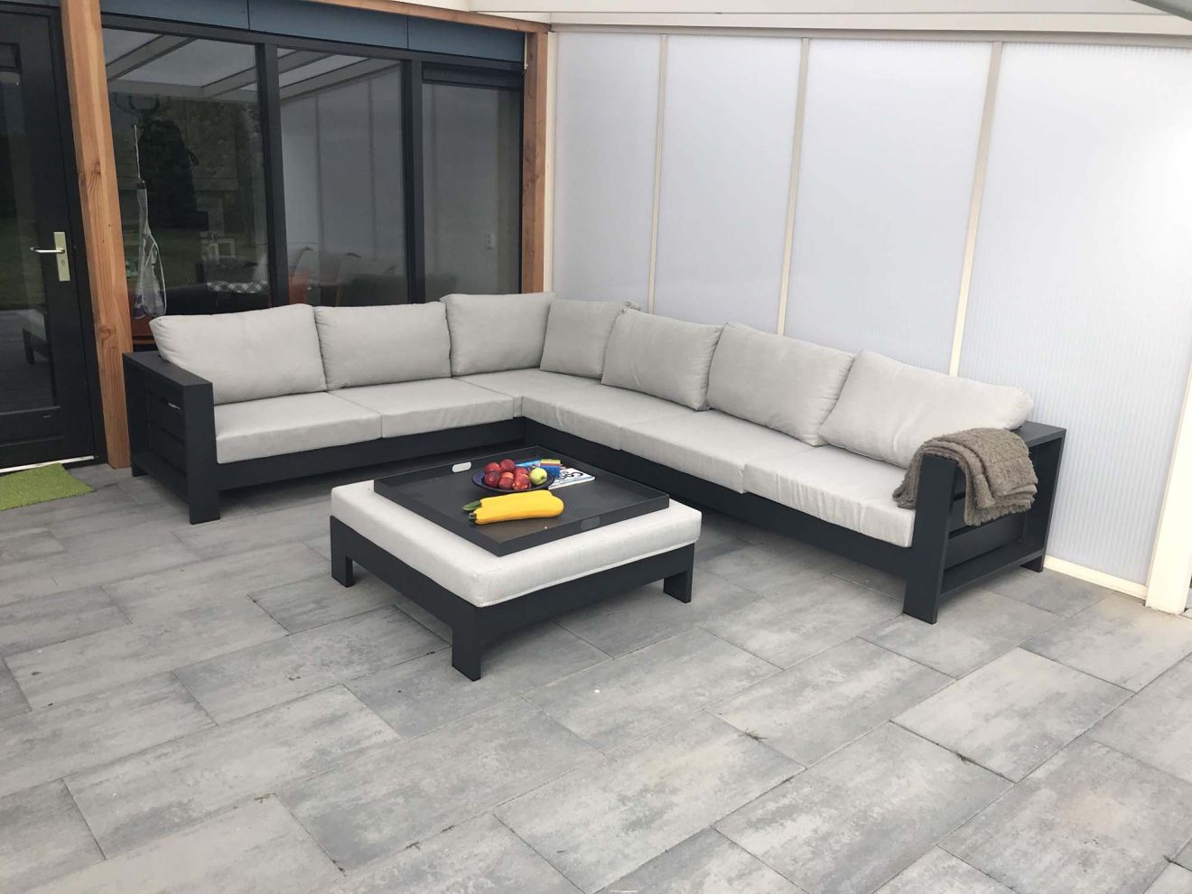 Bellagio Avolo Ecklounge-Set 3-teilig li...