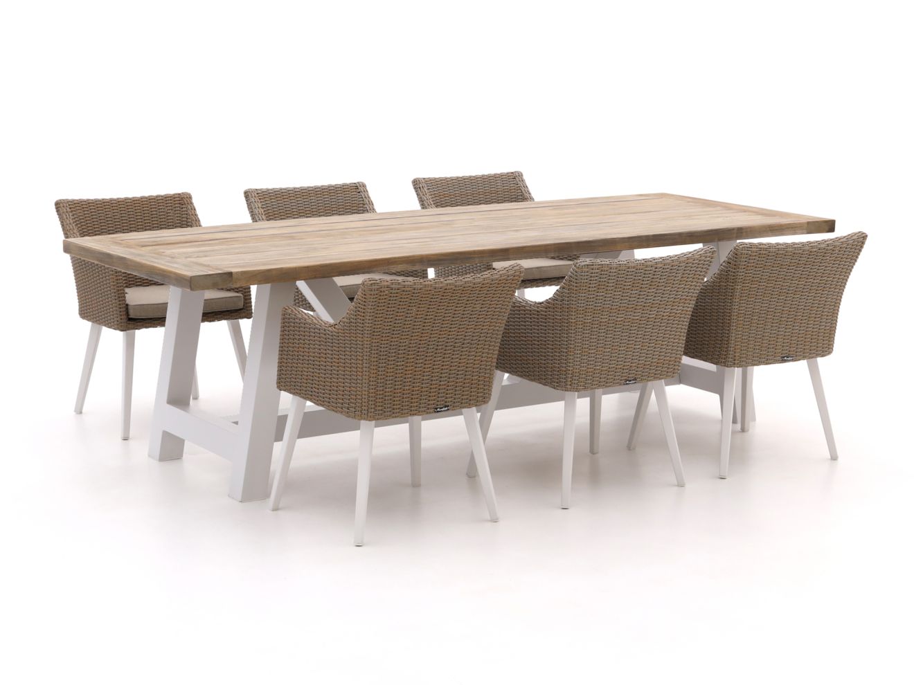 Manifesto Matese/Bresimo 260 cm Gartenmöbel-Set 7-teilig