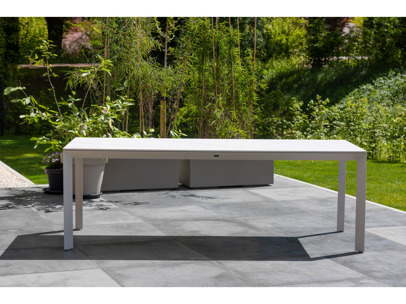 Bellagio Sestino Gartentisch 220x90cm Taupe  Rabatt: 20 %