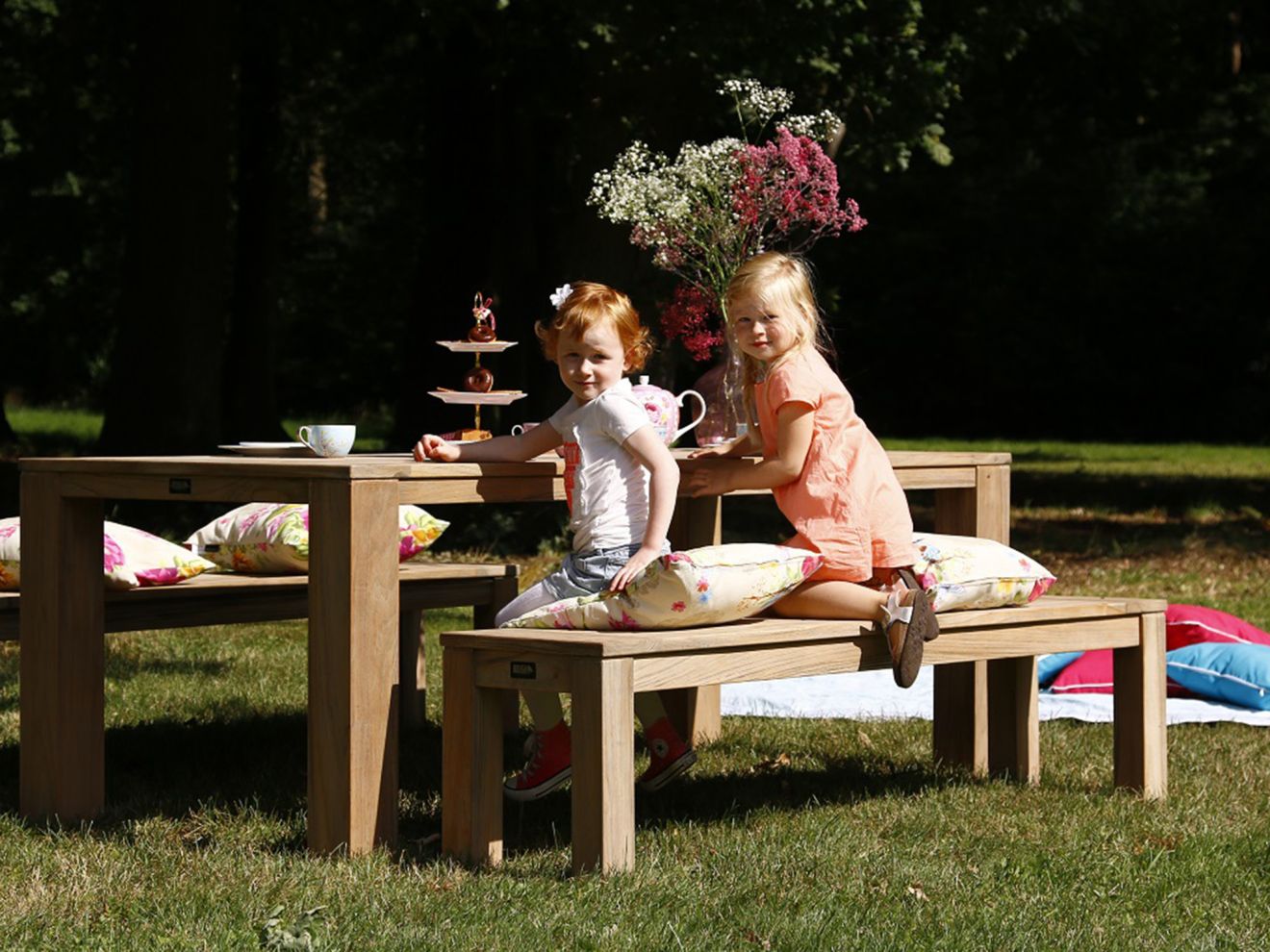 ROUGH-X 180 cm Picknick Sitzgruppe 3-teilig Braun  Rabatt: 21 %