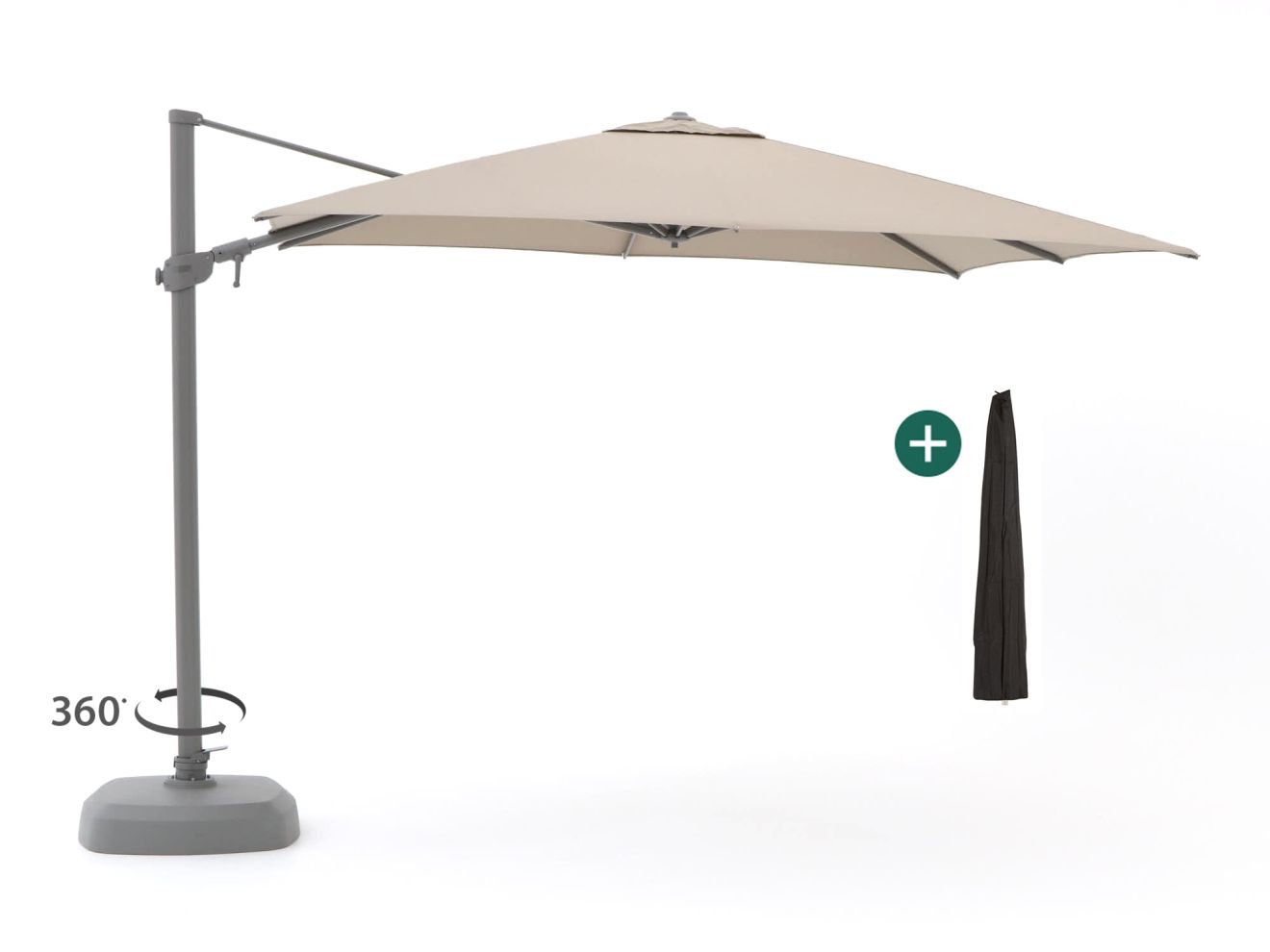 Shadowline Austin Ampelschirm 300x300 cm