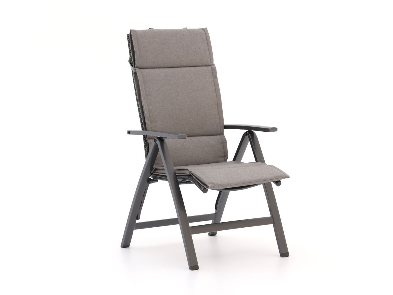 Madison Auflage Hochlehner dünn 125x50  cm Grau 125x50cm