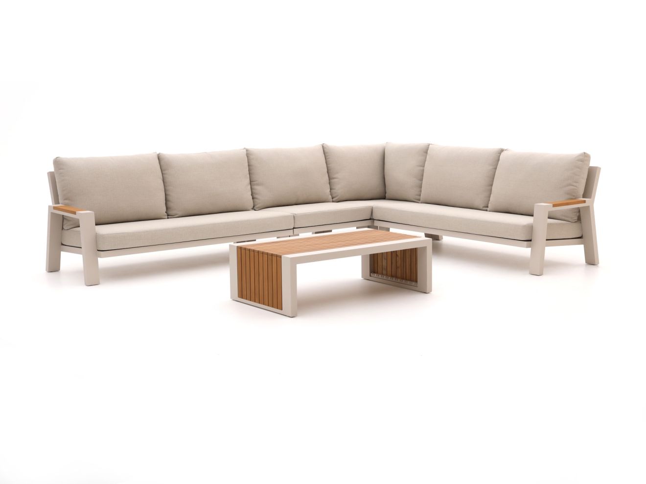 Bellagio Bisenzio Ecklounge-Set 5-teilig rechts Taupe  Rabatt: 20 %