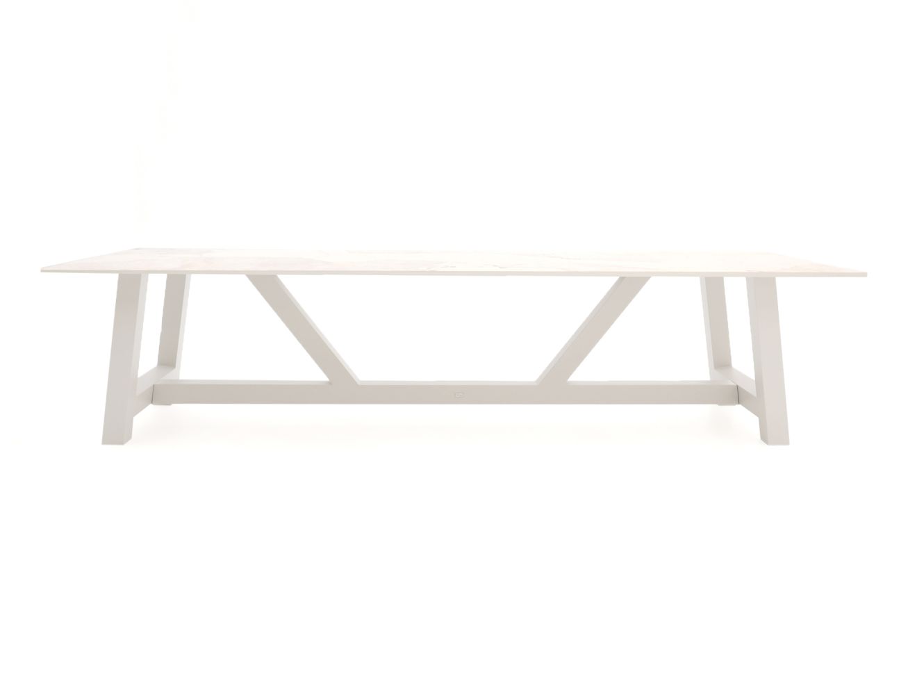 Bellagio Bresimo Gartentisch 317x100 cm Weiß  Rabatt: 20 %