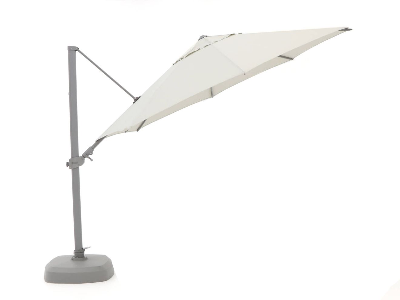 Shadowline Austin Ampelschirm ø 350 cm Weiß 350cm Rabatt: 20 %