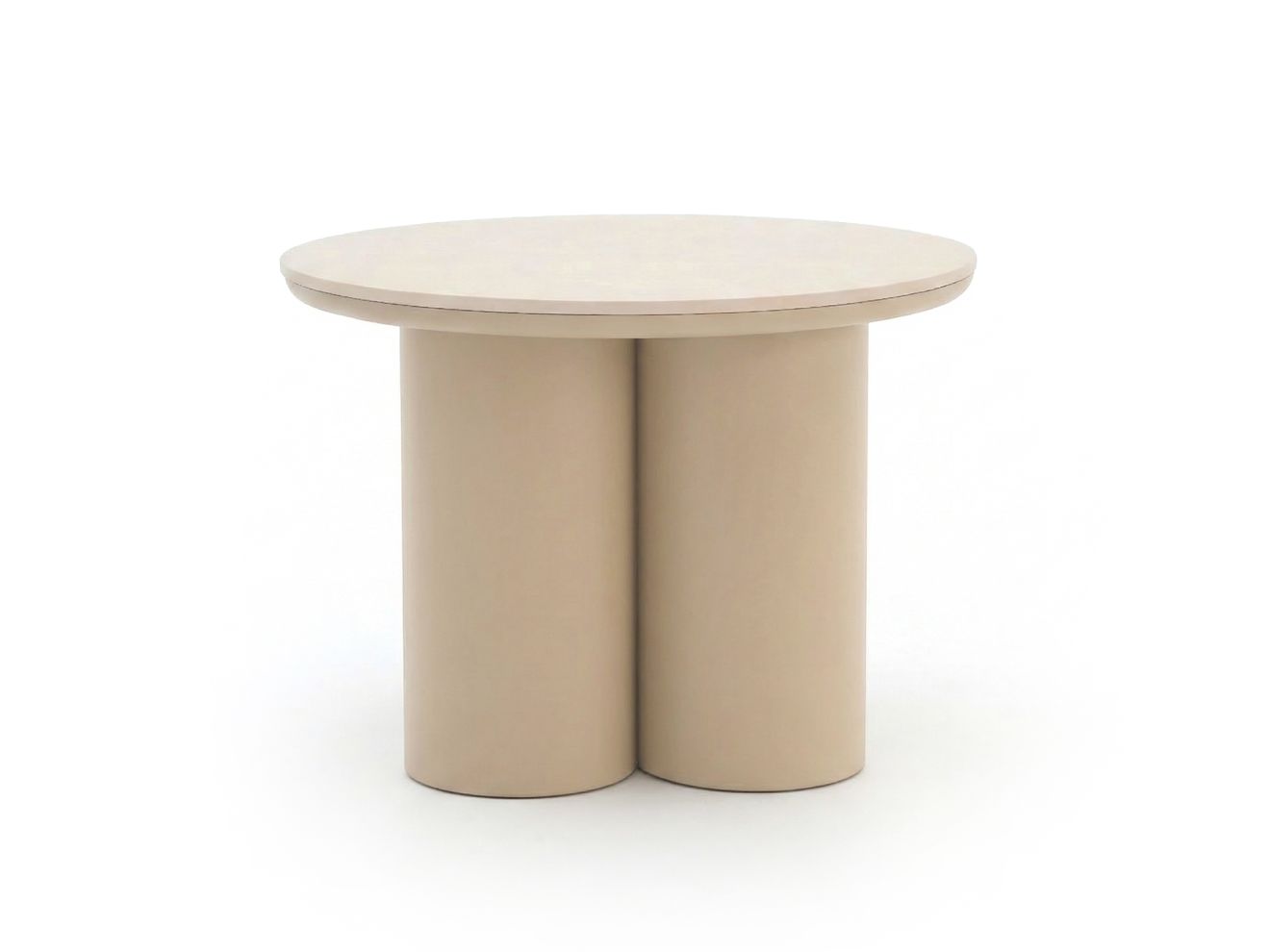 Apple Bee Tonga Beistelltisch-Set ø 80 cm (h: 36 cm)/ø 60 cm (h: 44 cm) Weiß 80cm Apple Bee Tonga Beistelltisch-Set ø 80 cm (h: 36 cm)/ø 60 cm (h: 44 cm) Weiß 80cm