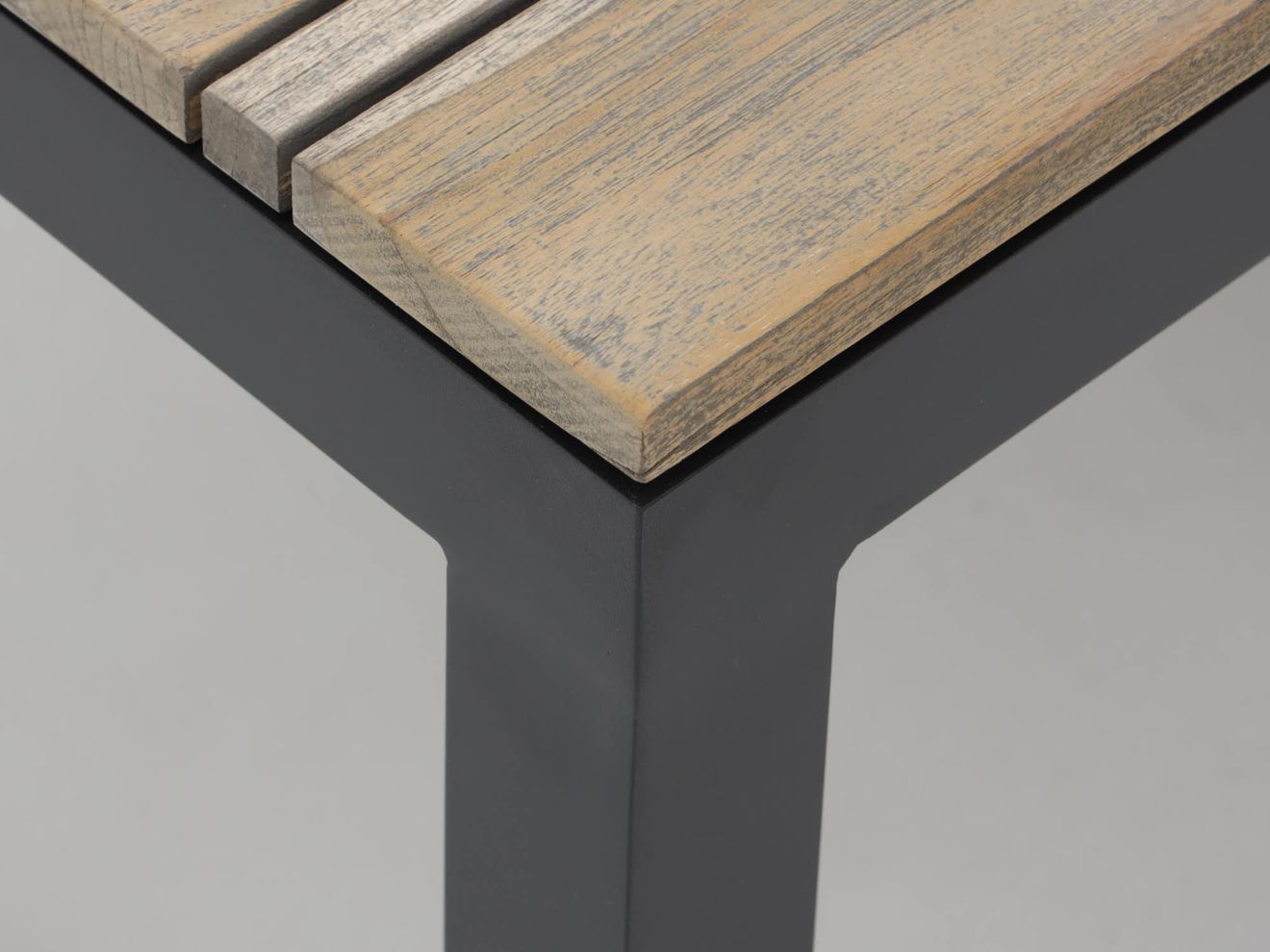 Cosiraw Lounge Feuertisch 120x80x55 cm Grau