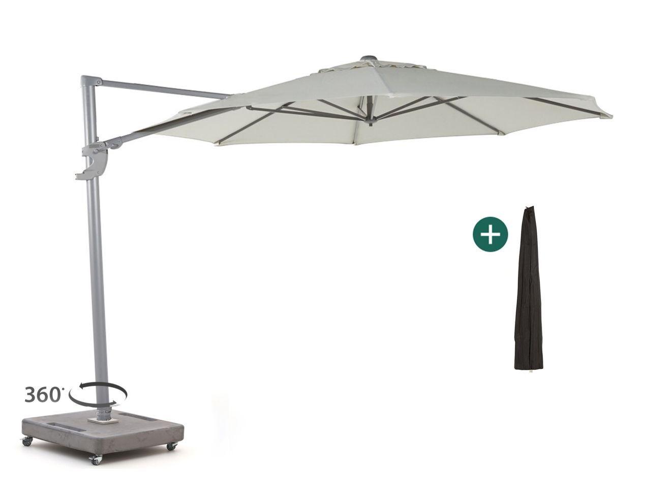 Shadowline Francisco Ampelschirm ø 330 cm günstig online kaufen