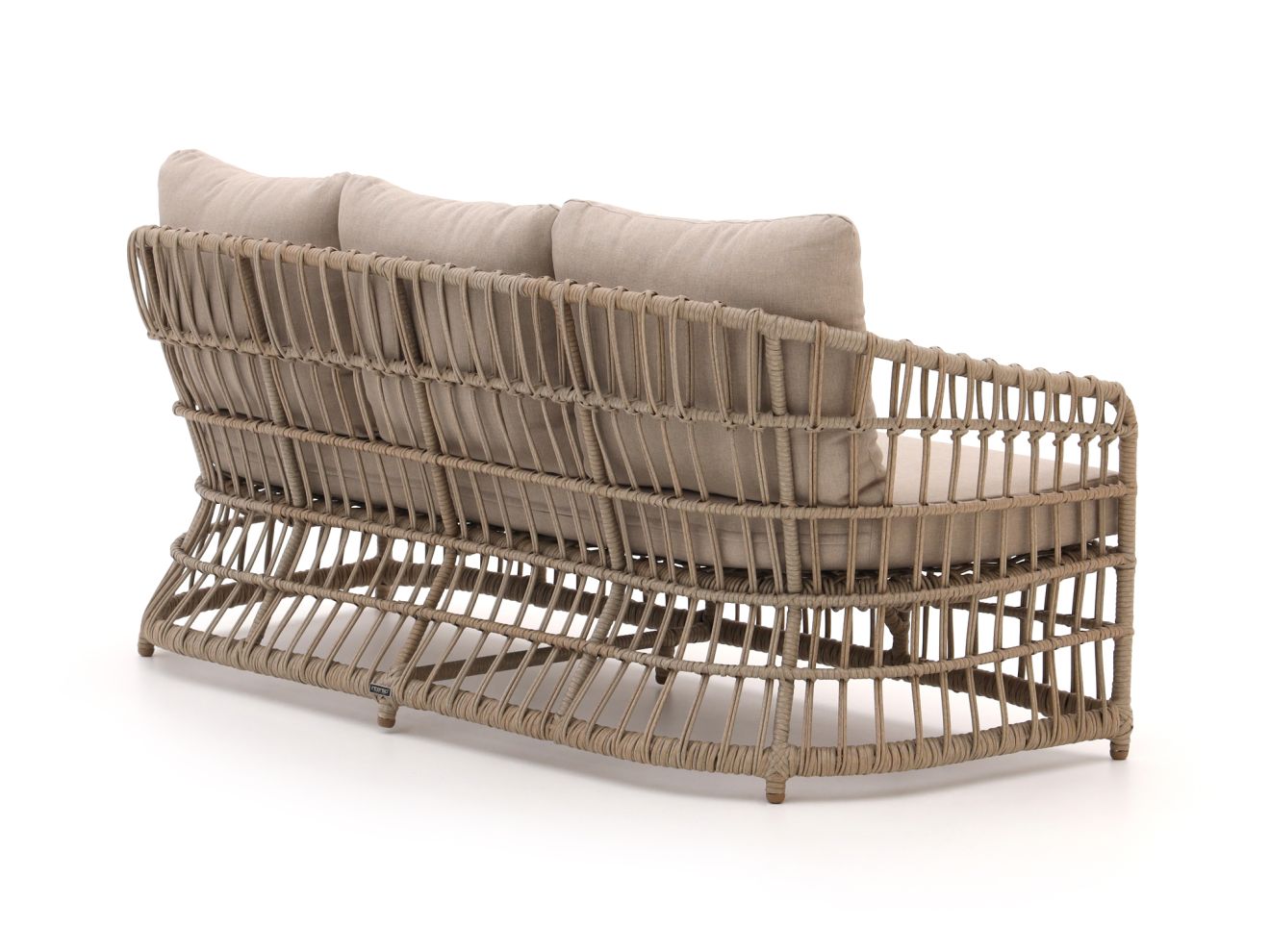 Intenso Cameri Gartensofa 3-Sitzer 178 cm Taupe 178x71cm Rabatt: 20 %