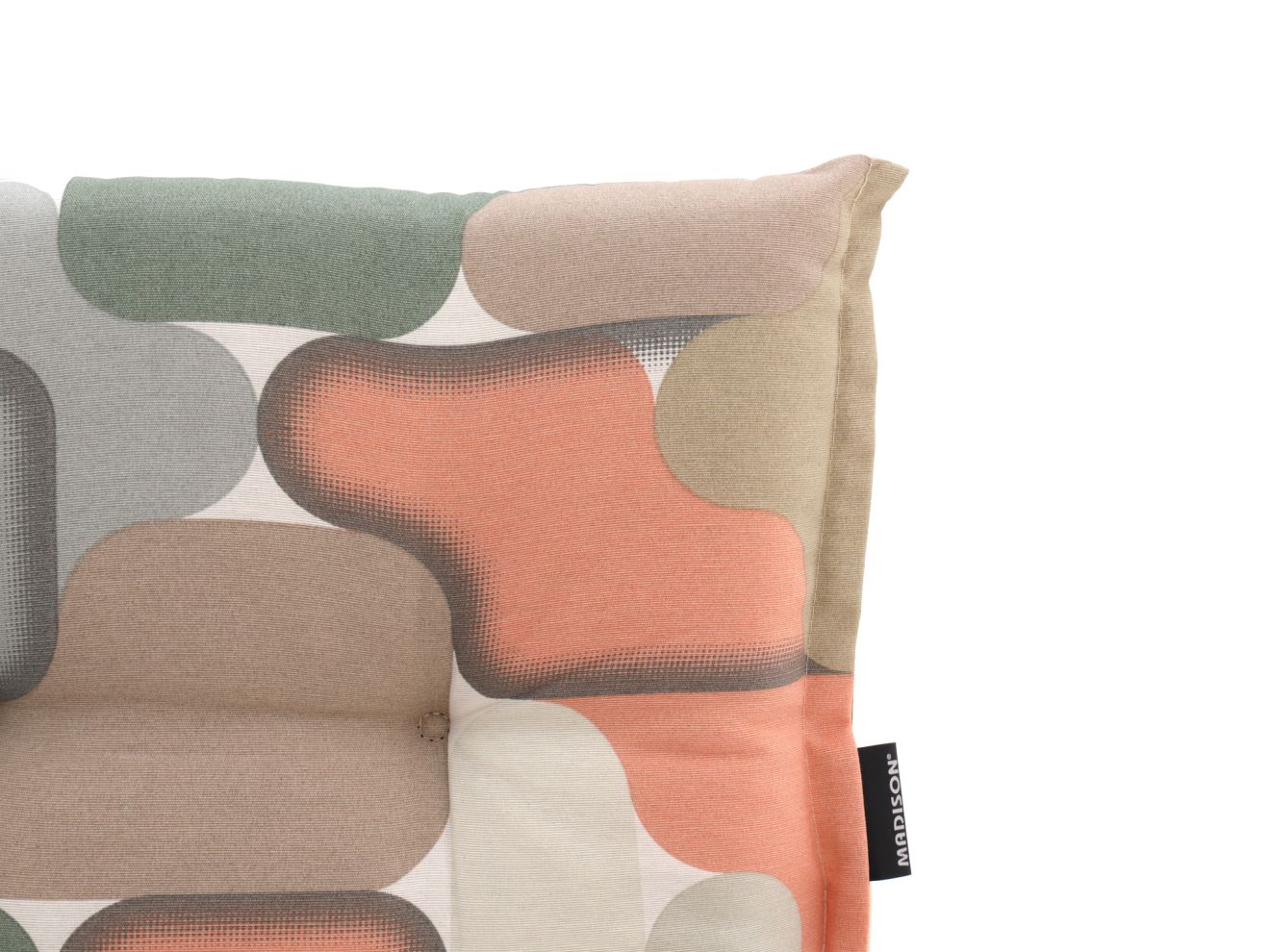 Madison Auflage Hochlehner dick 123x50cm Grau 123x50cm Madison Auflage Hochlehner dick 123x50cm Grau 123x50cm