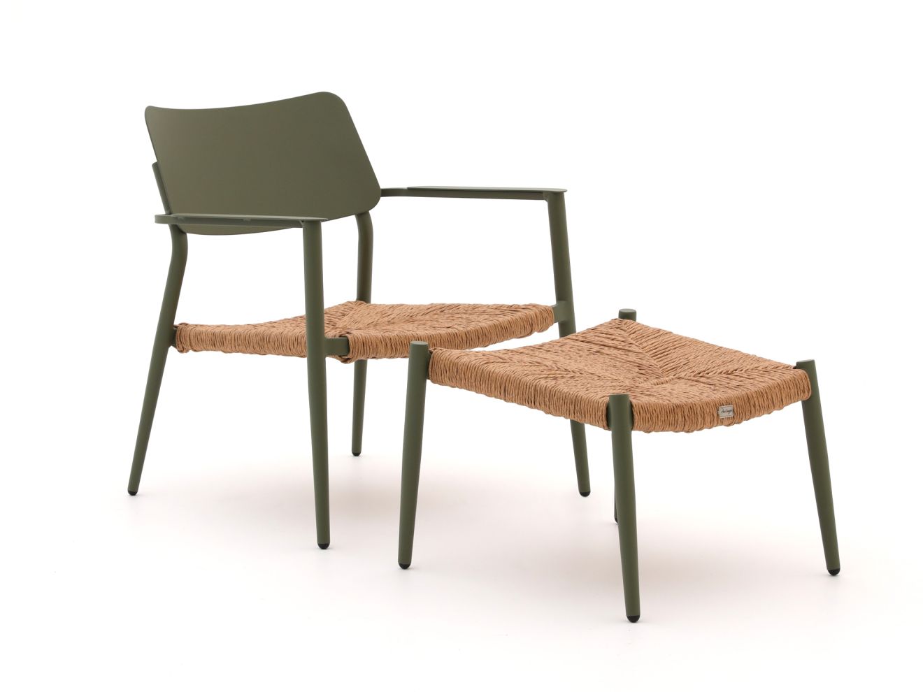 Bellagio Cino Gartenstuhl mit Hocker stapelbar günstig online kaufen