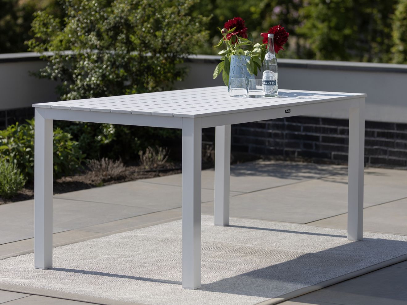 Manifesto Matese/Menzano 220 cm Gartenmöbel-Set 7-teilig Grau  Rabatt: 29 %