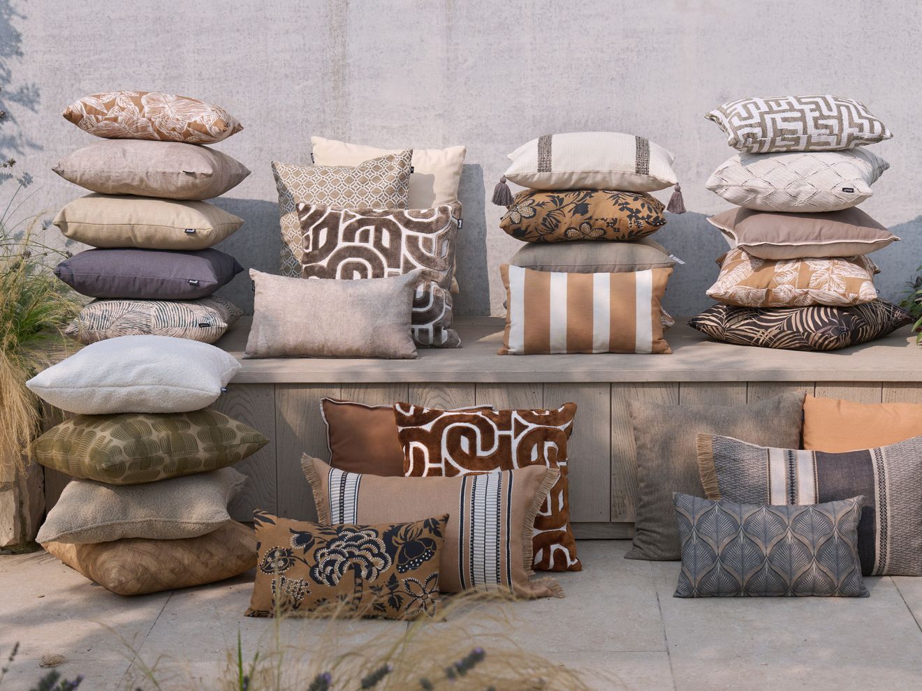 Hartman Dekokissen 50x50 cm Taupe 50x50cm