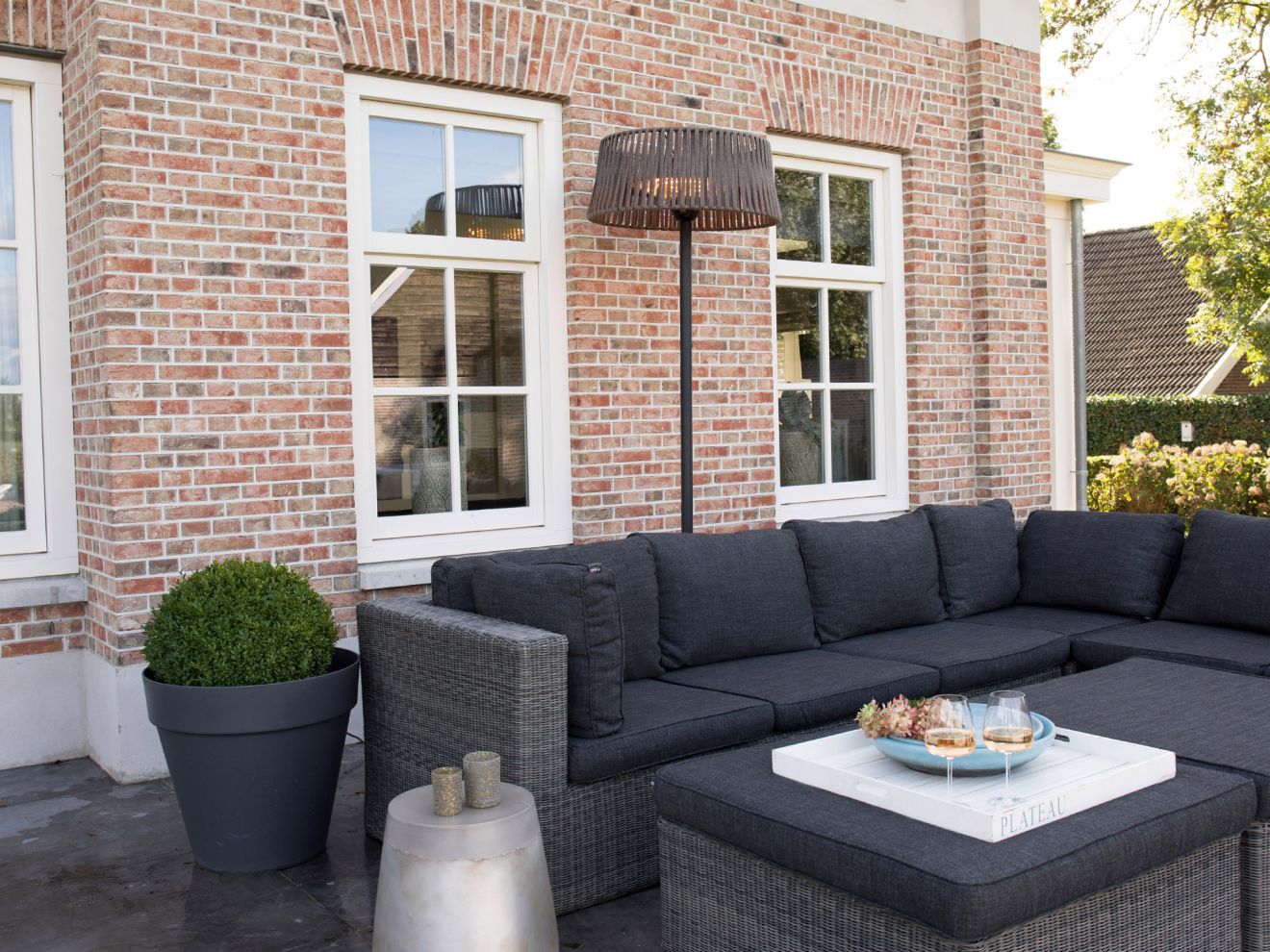 Sunred Bright Artix Corda Stand Heizstrahler 2100 Watt Schwarz