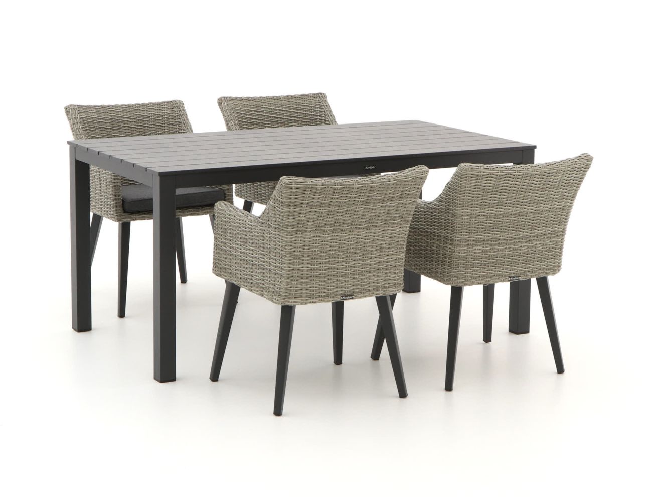 Manifesto Matese/Menzano 160 cm Gartenmöbel-Set 5-teilig günstig online kaufen