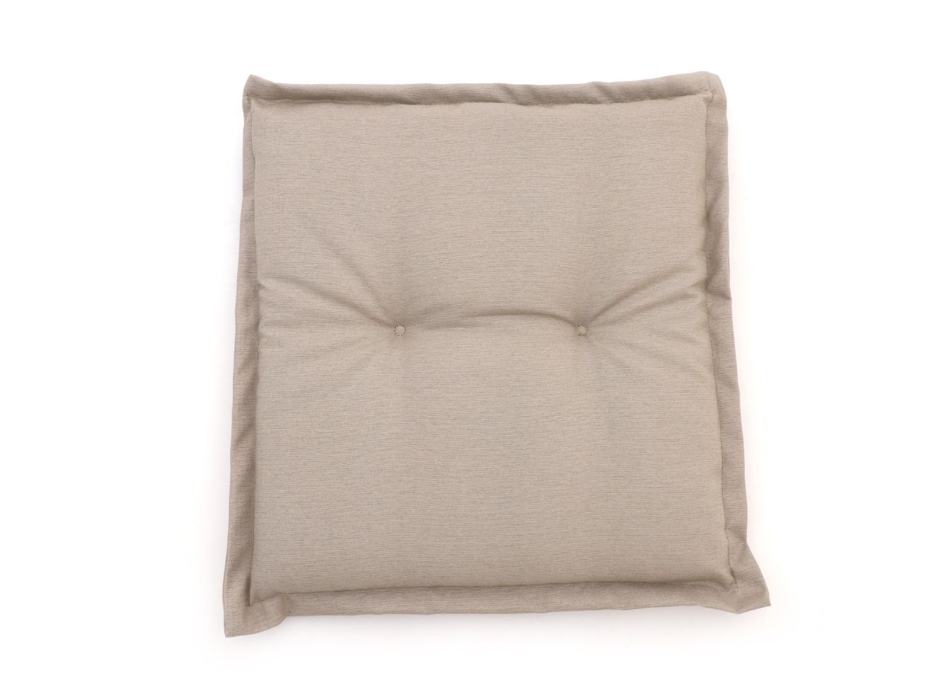 Madison Hocker/Sitzkissens 55x55 cm met rand Sitz Taupe 55x55cm
