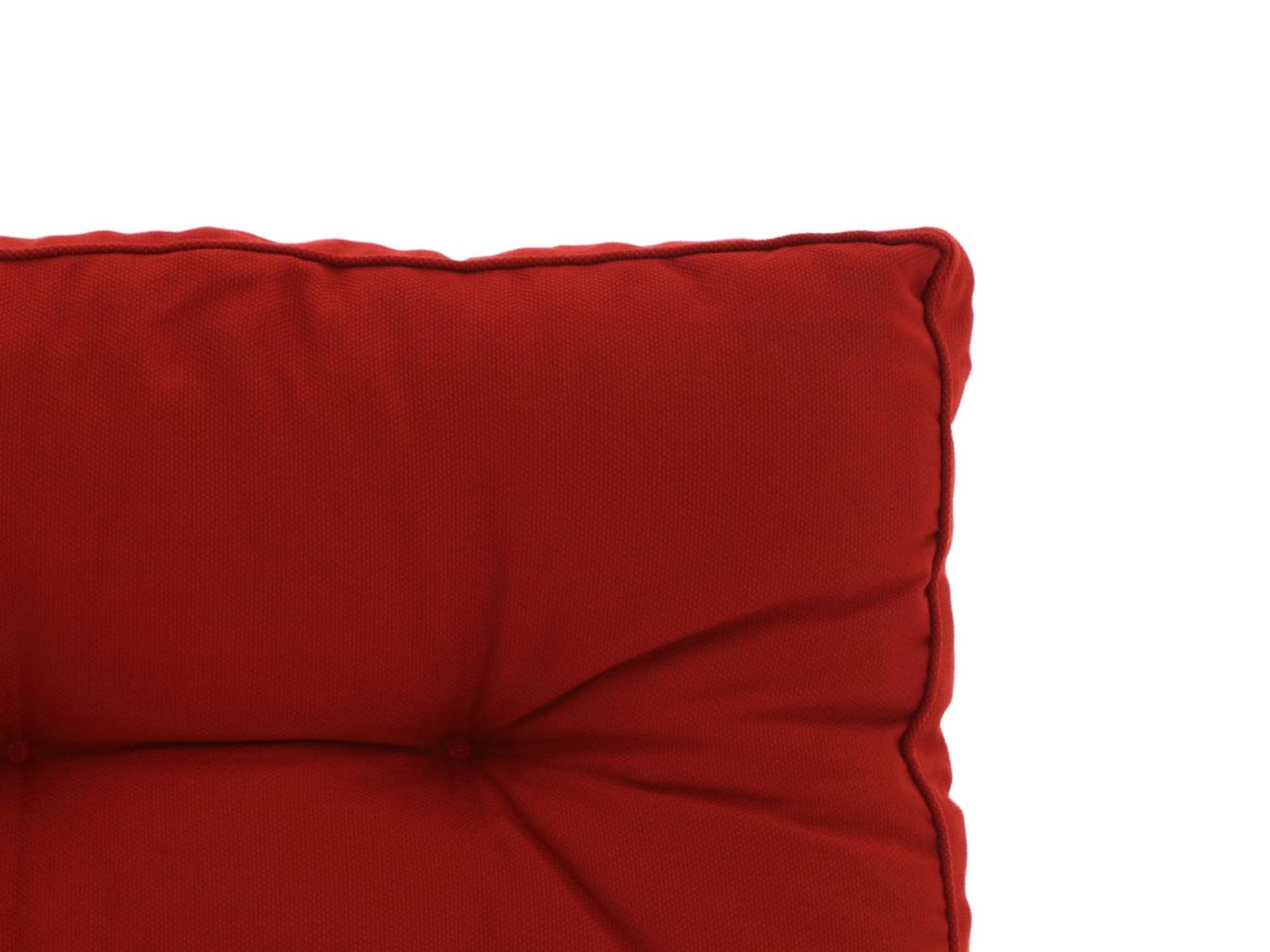 Madison Florance Loungekissen Sitz ca. 60x60 cm Rücken ca. 60x40 cm Rot 60x60cm Rabatt: 27 %