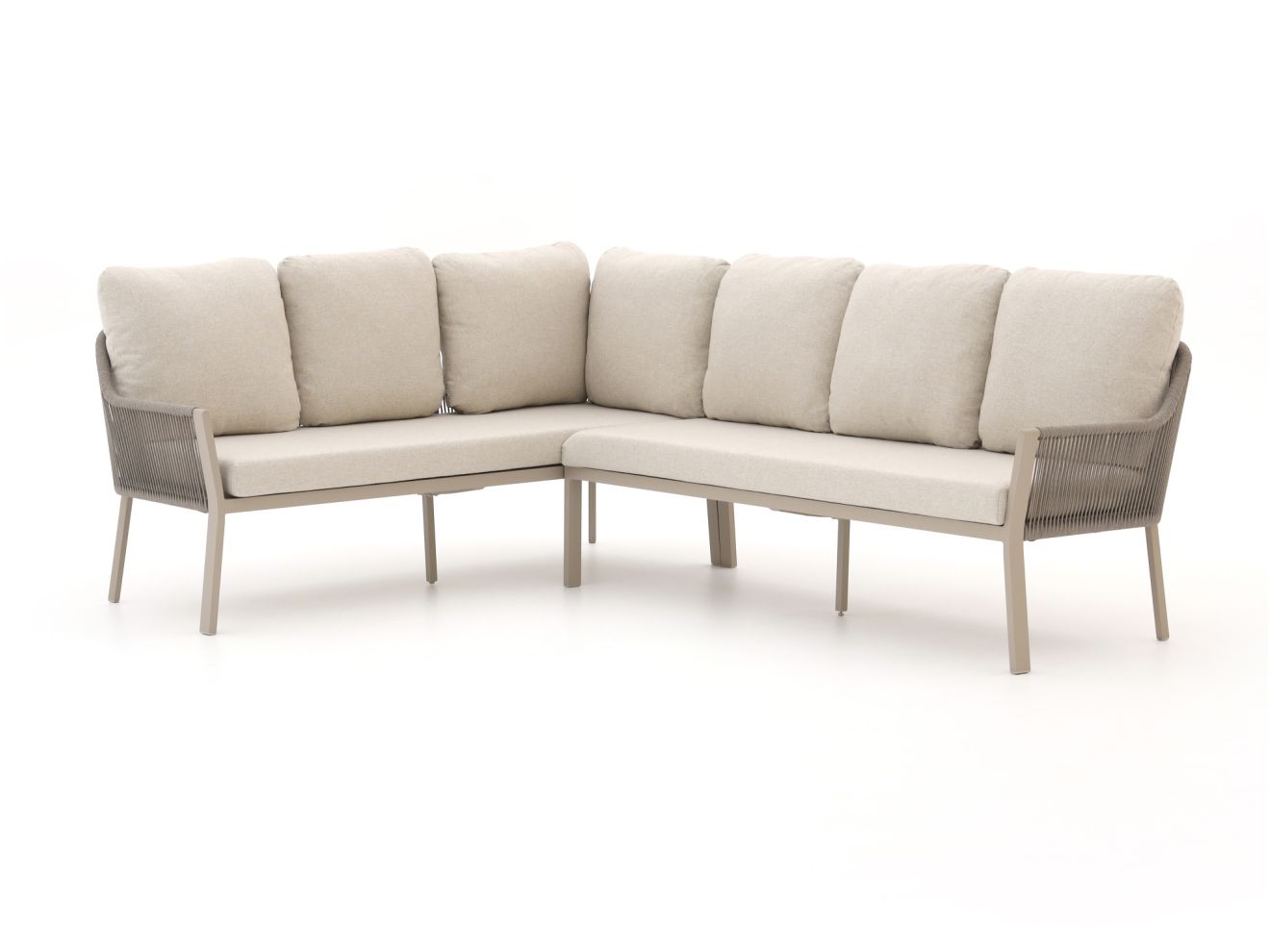 Tierra Outdoor Liv Dining Lounge-Set 2-teilig Taupe