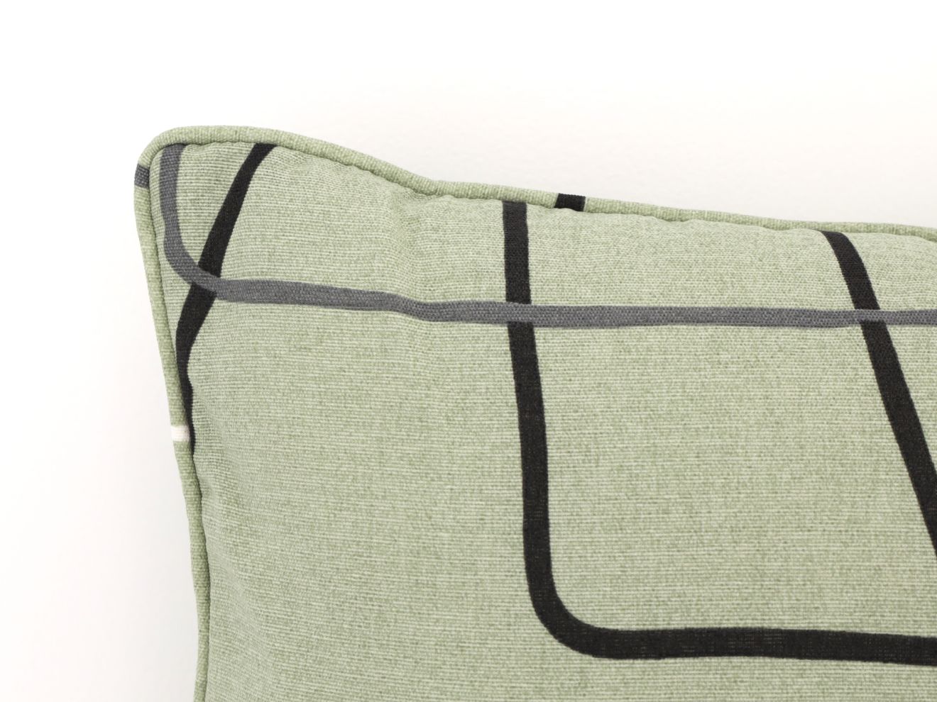 Madison Lendekissen 50x30cm Grün 50x30c...