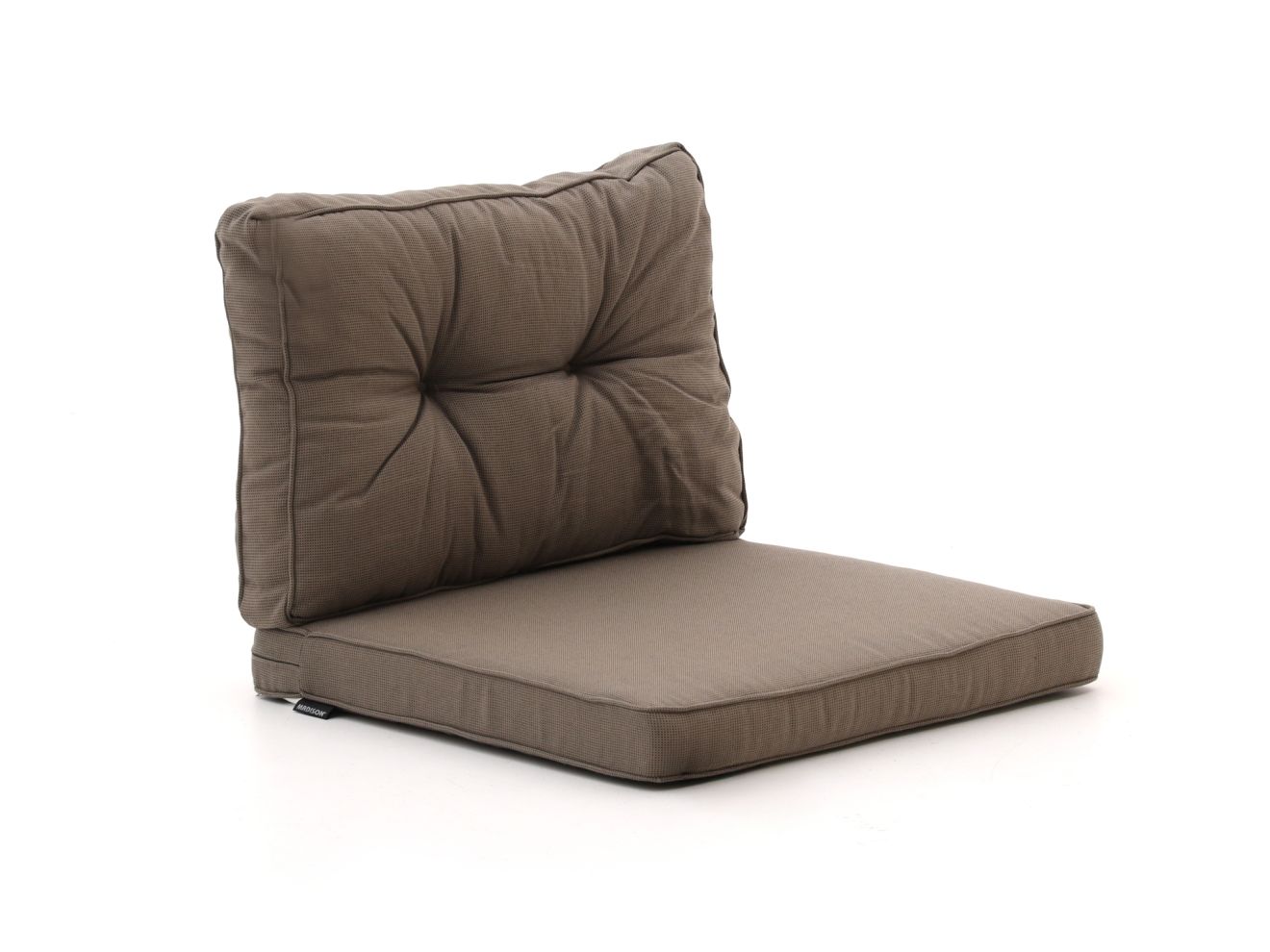 Madison Loungekissenset Sitz 60x60 cm Rücken 60x40 cm 2-teilig günstig online kaufen