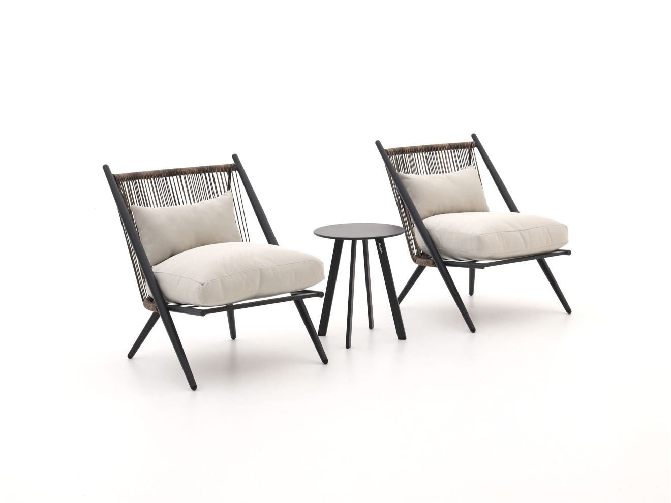 Intenso Brittoli/Bovezzo Balkonmöbel-Set Lounge 3-teilig günstig online kaufen