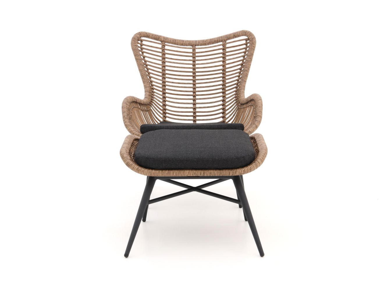 Intenso Rovello Gartensessel mit Hocker ...