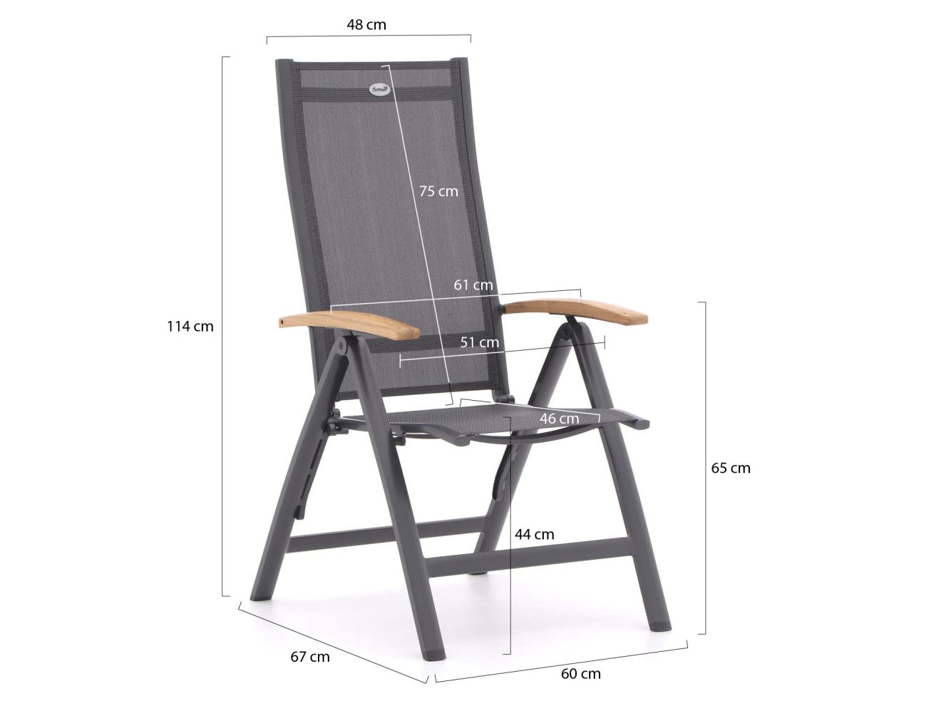 Hartman Troy/Triangular 170 cm Gartenmöbel-Set 7-teilig günstig online kaufen