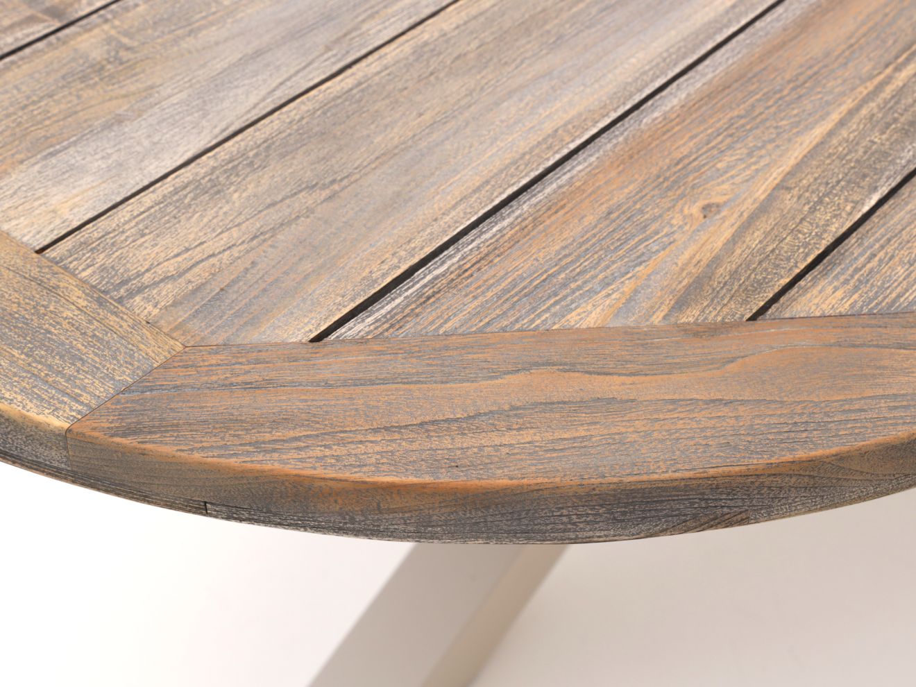 ROUGH-Y Ellips Gartentisch 240x120 cm Ra...