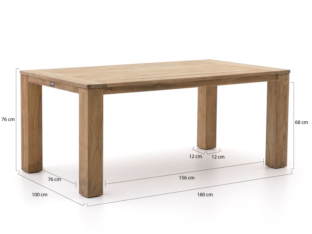 ROUGH-X 180 cm Picknick Sitzgruppe 3-teilig Braun  Rabatt: 21 %