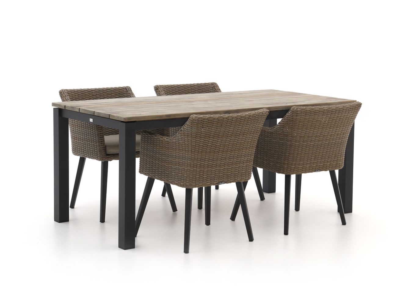 Manifesto Matese/Lagundo 180 cm Gartenmöbel-Set 5-teilig günstig online kaufen