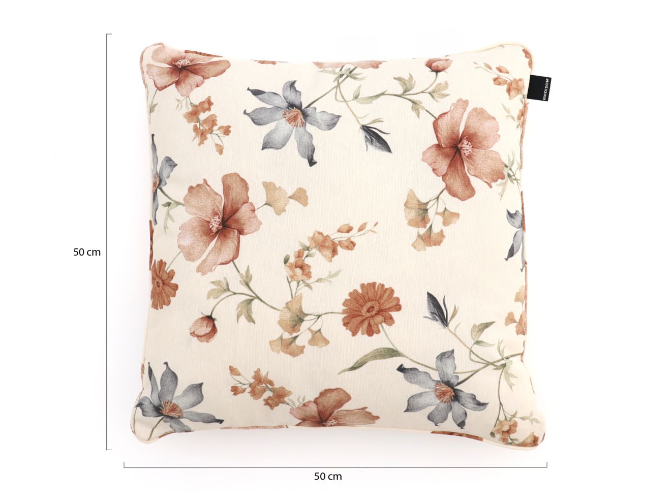 Madison Dekokissen 50x50cm Weiß 50x50cm Rabatt: 20 %