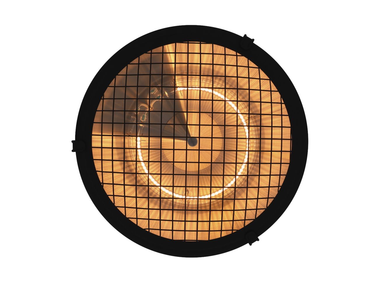 Sunred Bright Indus II hängender Heizstrahler 2100 Watt Schwarz