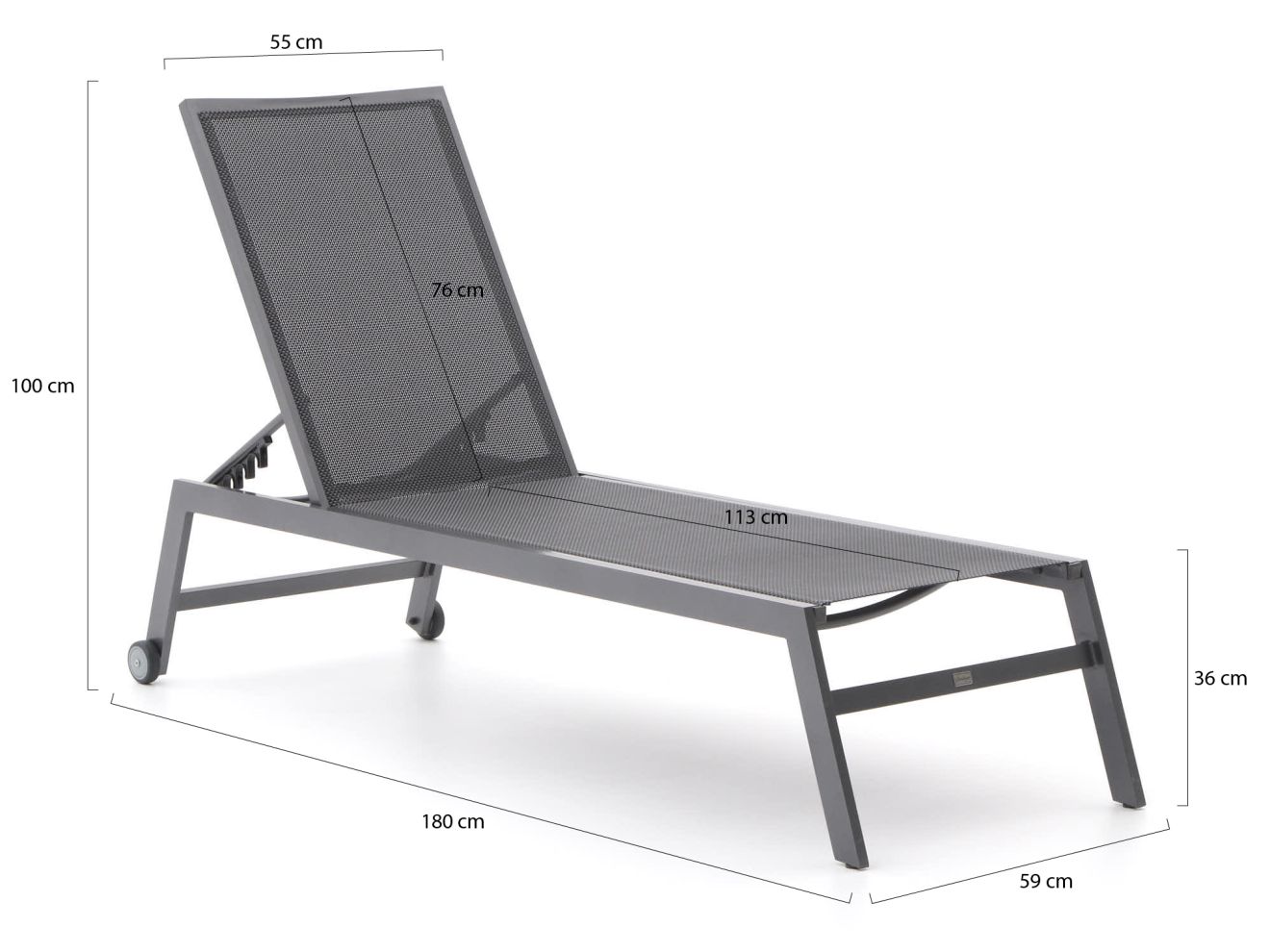Bellagio Rossano Gartenliege mit RĂ€der Grau Rabatt: 19 % Bellagio Rossano Gartenliege mit RĂ€der Grau Rabatt: 19 %