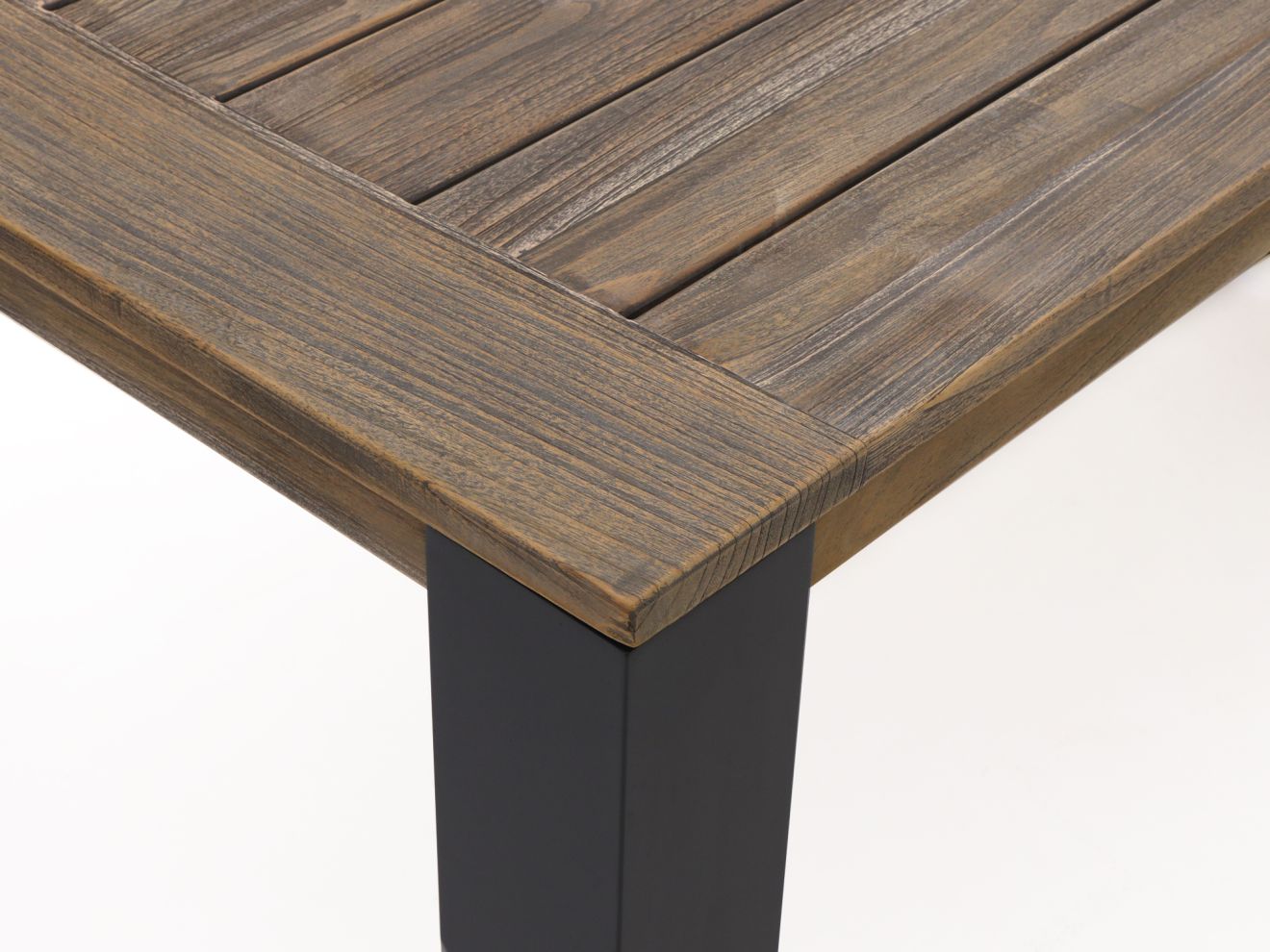 ROUGH-X Gartentisch 320x100x76 cm Braun ... ROUGH-X Gartentisch 320x100x76 cm Braun ...