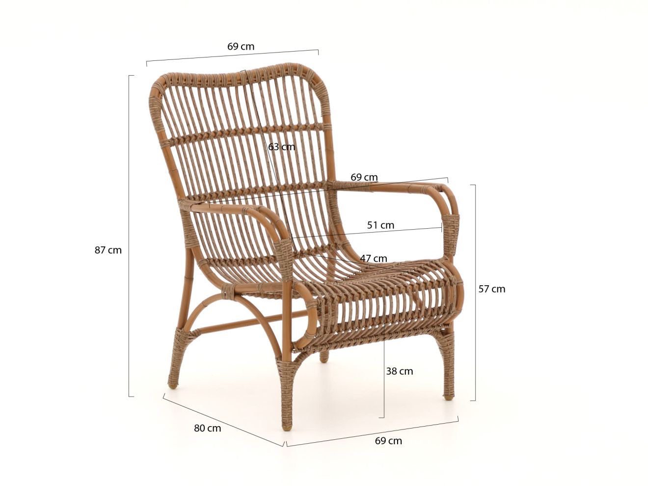 Intenso Napoli Gartensessel mit Hocker günstig online kaufen
