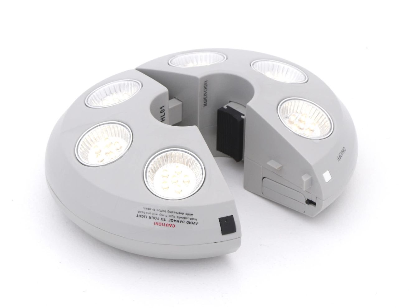 Shadowline 6-LED Sonnenschirm Beleuchtun...