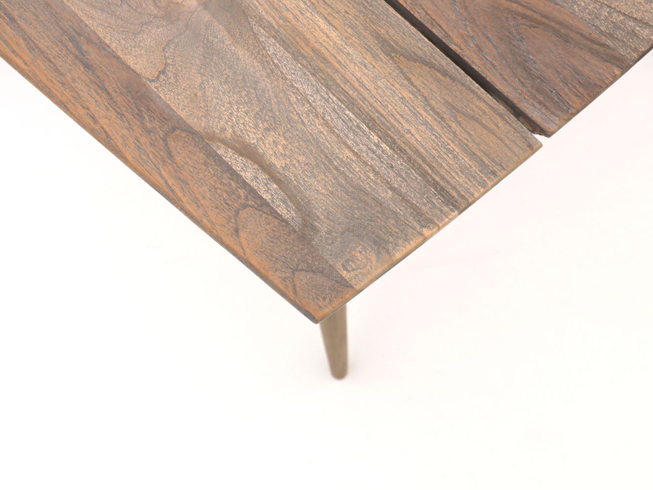 ROUGH-K Gartentisch 90x90x75 cm Braun  Rabatt: 20 %