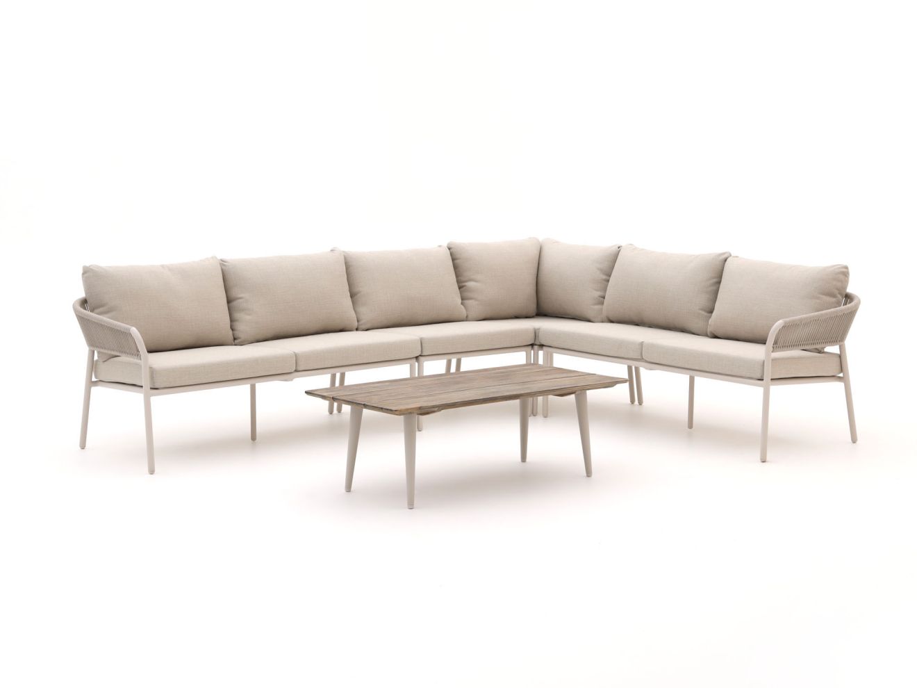 Bellagio Nova Siri/ROUGH-K  Ecklounge-Set 5-teilig Braun 291x221cm Rabatt: 23 %