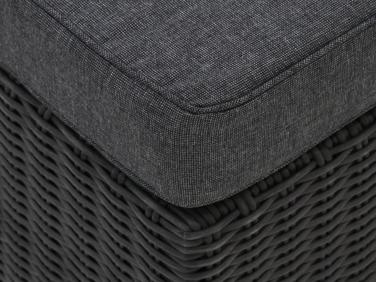 Intenso Carpino Lounge Fußbank 92x92 cm Grau 92x92cm Rabatt: 18 %