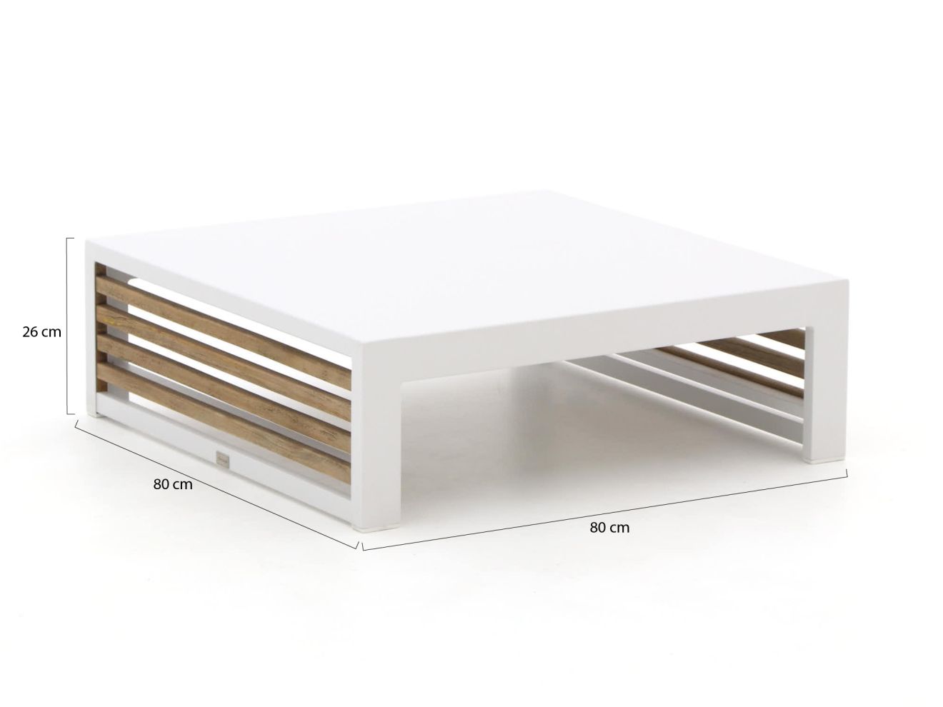 Bellagio Cadora Loungetisch 80x80x26 cm günstig online kaufen