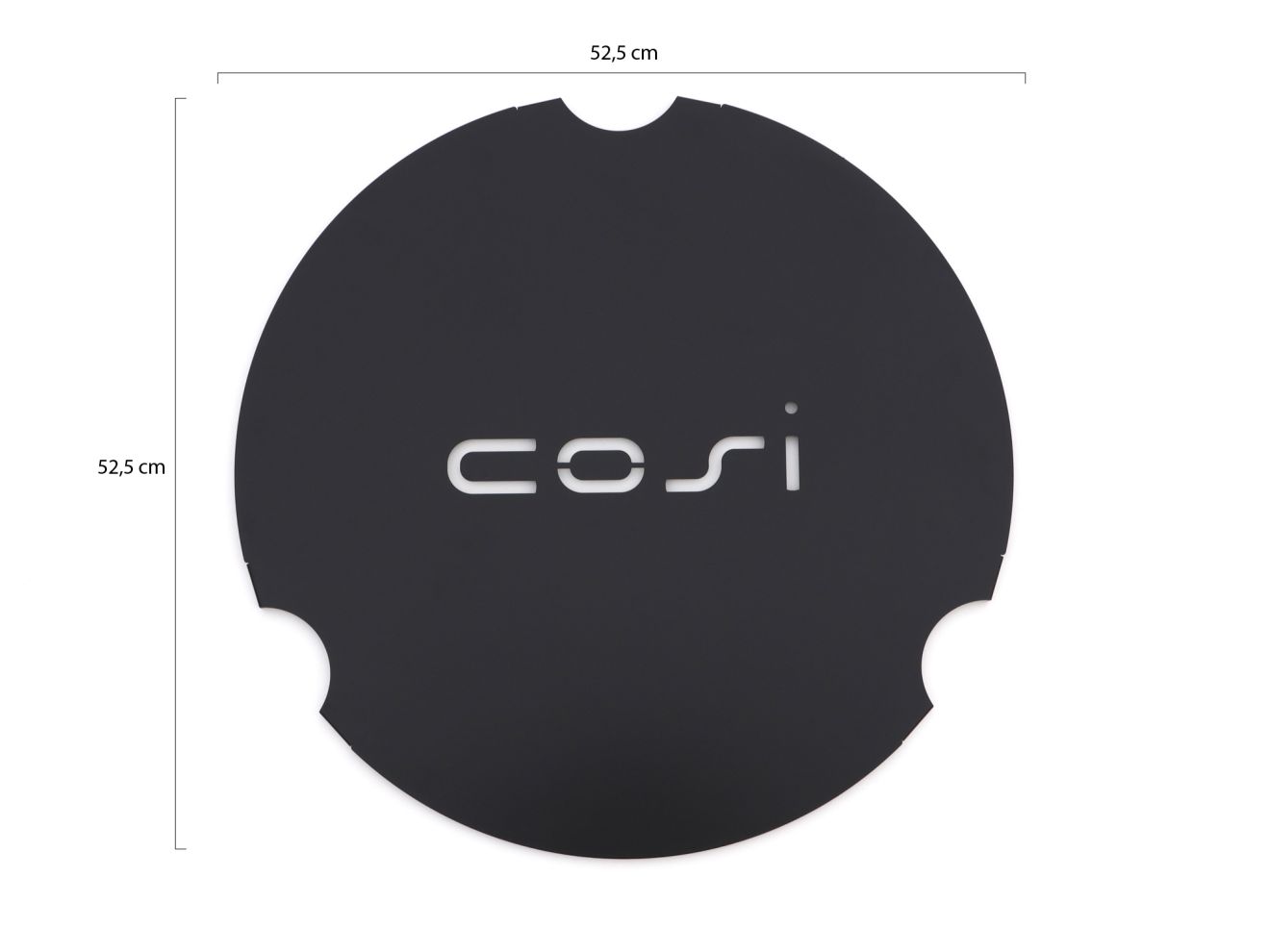 Cosi Coverplate für Round glass set size L günstig online kaufen