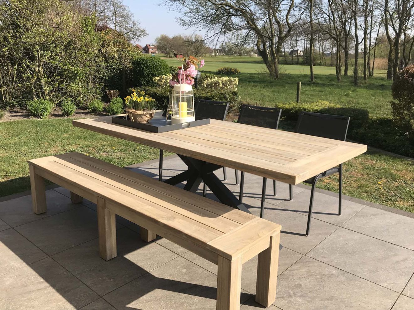 ROUGH-X Picknickbank 210x42x45 cm Rabatt...